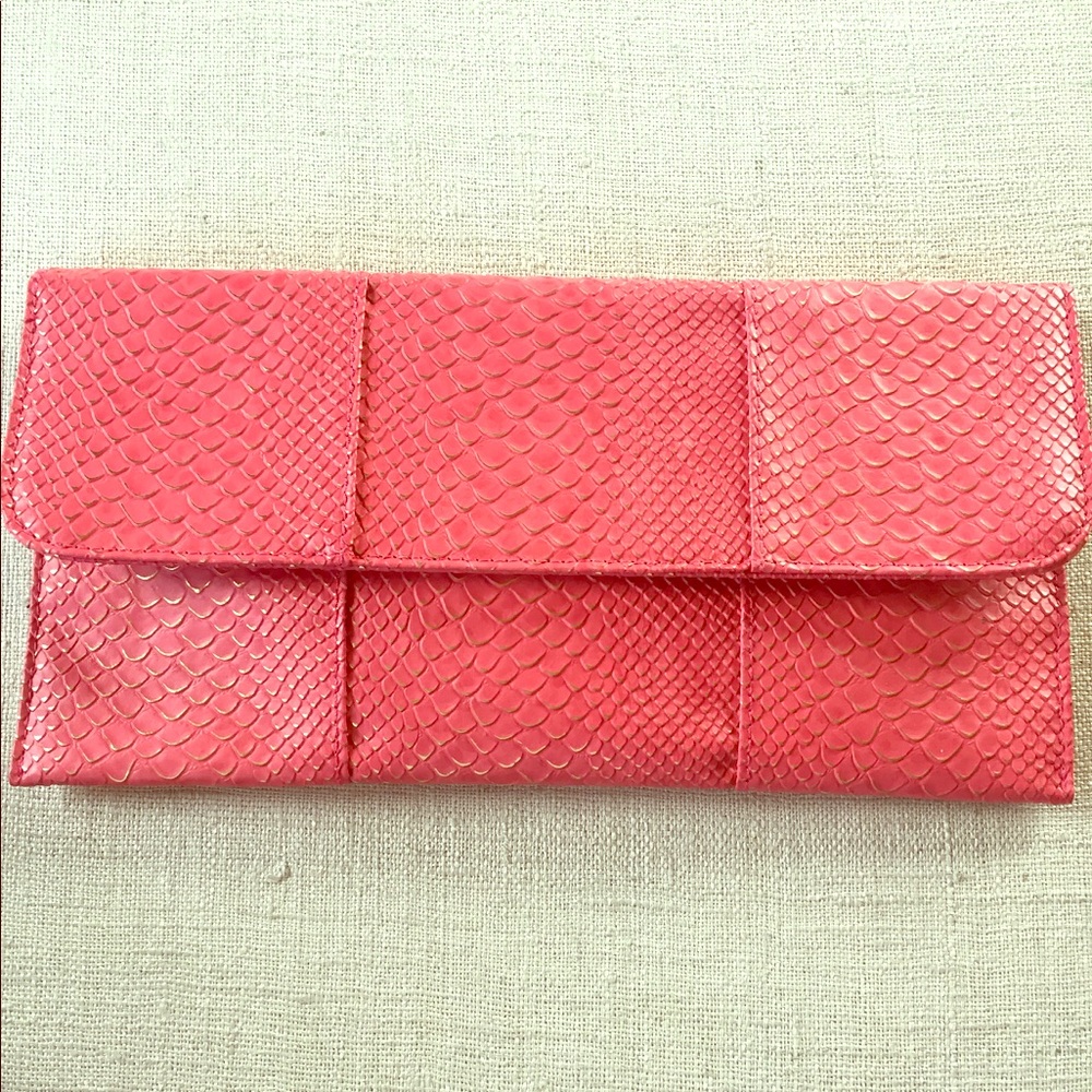 Pink and Gold Clutch